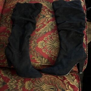 Womens Knee High Suede Boots size‎ 7.5